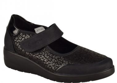 Γυναικεία Ανατομικά Παπούτσια | Amarpies | AST27005 | Μαύρο - Amarpies - 